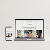 "Mountaintop" - Wedding Invitations in Evergreen by Paper Sun Studio - FREE Wedding Website