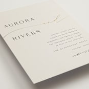 "gathering" - Wedding Invitations in Smoke by Olivia Raufman - Detail
