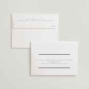 "Regal" - Wedding Invitations in Porcelain by Nicole Walsh - FREE Recipient Addressing