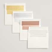 "Swoon" - Wedding Invitations in Cotton by Carolyn Nicks - Envelope Liner Options