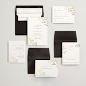 "Swoon" - Wedding Invitations in Cotton by Carolyn Nicks - Invitation Suite