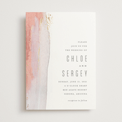 "Painted Desert" - Wedding Invitations in Sandstone by Hooray Creative - Front