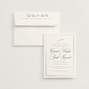 "tompouce" - Wedding Invitations in Diamond by chocomocacino - Invitation with Envelope