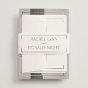"Bellino" - Wedding Invitations in Snow by AK Graphics - Assembled with Belly Band