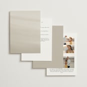 "Classic Line Frame" - Wedding Invitations in Silk by Wildfield Paper Co - Back of Card Options