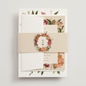 "Harmony" - Wedding Invitations in Summer by Susan Moyal - Assembled with Belly Band