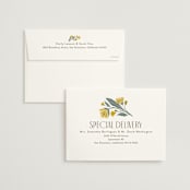 "storybook garden" - Wedding Invitations in Buttercup by Karidy Walker - FREE Recipient Addressing