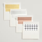 "Defined" - Wedding Invitations in Snow by mo kelley - Envelope Liner Options