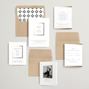 "Defined" - Wedding Invitations in Snow by mo kelley - Invitation Suite