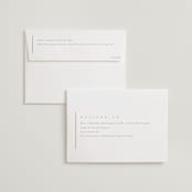 "Ampersand glam" - Wedding Invitations in Powder by Creo Study - FREE Recipient Addressing