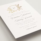 "Aperol" - Wedding Invitations in Chiffon by Kristie Kern - Detail