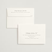 "Aperol" - Wedding Invitations in Chiffon by Kristie Kern - FREE Recipient Addressing