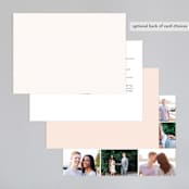 "Solaris" - Wedding Invitations in Blush by Kristie Kern - Back of Card