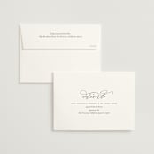 "Over Monogram" - Wedding Invitations in Stormy by Jessica Williams - FREE Recipient Addressing
