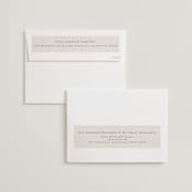 "Modern Serene" - Wedding Invitations in Blush by Hannah Williams - FREE Recipient Addressing