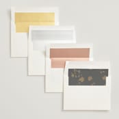 "raffiné" - Wedding Invitations in Obsidian by Benita Crandall - Envelope Liner Options