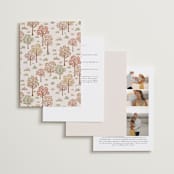 "Countryside" - Wedding Invitations in Autumnal by Paper Sun Studio - Back of Card Options
