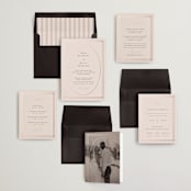 "Champagne" - Wedding Invitations in Rose by Ani Somi - Invitation Suite