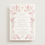 "meadow cross" - Wedding Invitations in Spring by Phrosné Barwood - Front