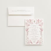"meadow cross" - Wedding Invitations in Spring by Phrosné Barwood - Invitation with Envelope