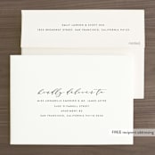 "Sparkle + Shine" - Wedding Invitations in Golden by Kristie Kern - FREE Recipient Addressing