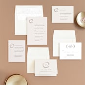 "Tradition" - Wedding Invitations in Almond by Leah Bisch - Invitation Suite
