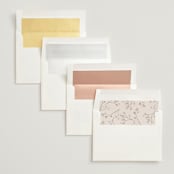 "Sunset Florals" - Wedding Invitations in Copper by Susan Moyal - Envelope Liner Options
