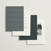 "Loire" - Wedding Invitations in Deep Sea by Kristie Kern - Back of Card Options