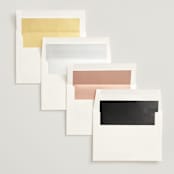 "Lux branch" - Wedding Invitations in Pepper by Stacey Meacham - Envelope Liner Options