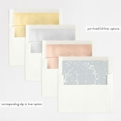 "love drops" - Wedding Invitations in Pale by Phrosné Barwood - Envelope Liner Options