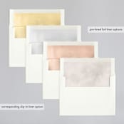 "Chic Wreath" - Wedding Invitations in Classic by Kelly Schmidt - Envelope Liner Options