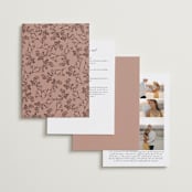 "Embracing" - Wedding Invitations in Autumn by Susan Moyal - Back of Card