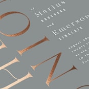 "Finley" - Wedding Invitations in Steel by Kristie Kern - Close-Up