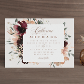 "harvest" - Wedding Invitations in Eggshell by Leah Bisch - Front