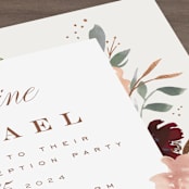 "harvest" - Wedding Invitations in Eggshell by Leah Bisch - Close-Up