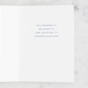 "Beyond Words" - Single Greeting Cards in Retro by Baumbirdy - Interior