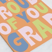 "Beyond Words" - Single Greeting Cards in Retro by Baumbirdy - Close-Up