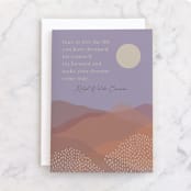 "Dreamer" - Single Greeting Cards in Earth by Jenna Holcomb - Front