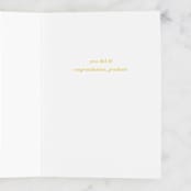 "Pencils Down" - Single Greeting Cards in Highlighter by Alexandra Cohn - Interior