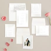 "the mill park" - Gloss-Press® Wedding Invitations in Opal by Phrosné Barwood - Invitation Suite