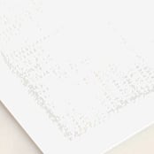 "Dazzling" - Gloss-Press® Wedding Invitations in Opal by Phrosné Barwood - Close-Up