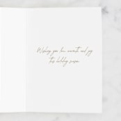 "Christmas is the time for love" - Single Greeting Cards in Cypress by Benita Crandall - Interior