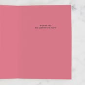 "Grooving Wishes" - Single Greeting Cards in Forest by Shari Margolin - Interior