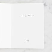 "You Are My Sunshine" - Single Greeting Cards in Lemon by seulghi - Customizable Interior Example