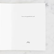 "So Fly" - Single Greeting Cards in Bubblegum by Leah Bisch - Customizable Interior Example