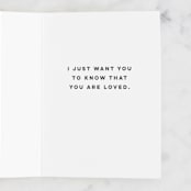 "Standing in the Rain" - Single Greeting Cards in Clouds by Jessie Steury - Interior