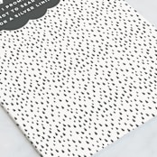 "Standing in the Rain" - Single Greeting Cards in Clouds by Jessie Steury - Close-Up