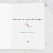 "WINE NAP REPEAT" - Single Greeting Cards in Blush by Cindy Chu - Customizable Interior Example
