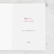 "Favorite Human Venn Diagram" - Single Greeting Cards in Pool by Celeste Duffy - Customizable Interior Example