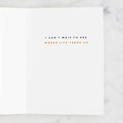 "With You" - Single Greeting Cards in Rainbow by Lissabeth Anglin - Interior